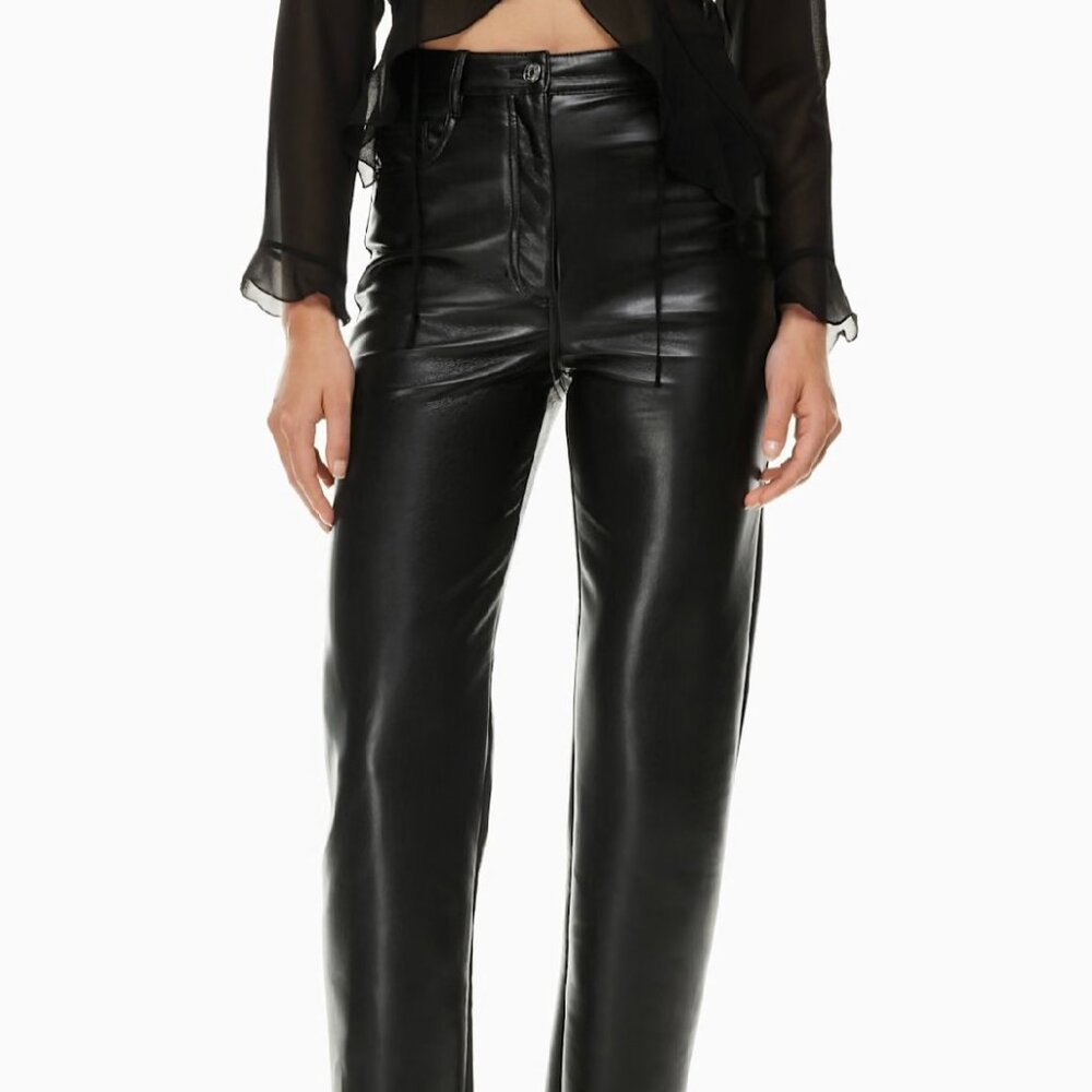 Wilfred Melina Leather Pants (Aritzia)